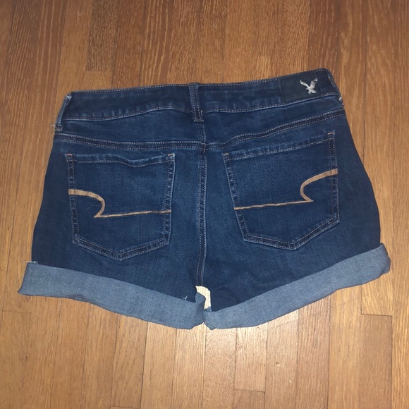 American Eagle 360 Super Stretch Midi Shorts - Picture 2 of 5
